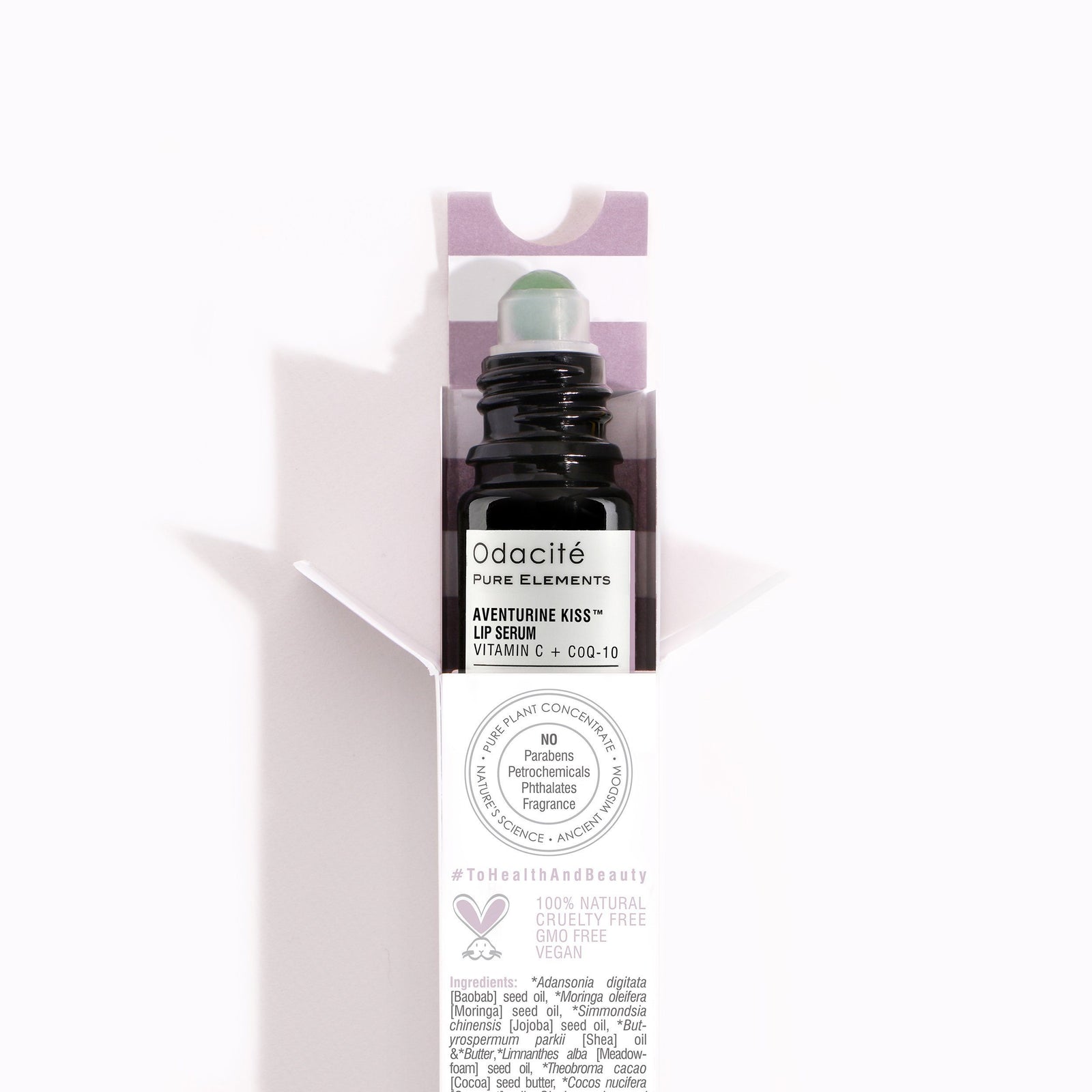 Aventurine Kiss Lip Serum • Vitamin C + CoQ10 - Odacite Sweden